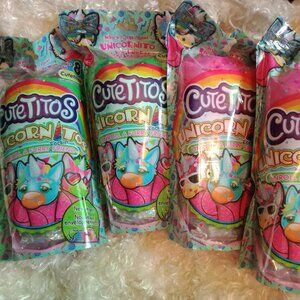 Four New Cutetitos Unicornitos - Collectible Stuffed Unicorns